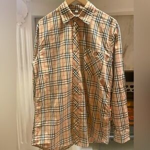 Burberry Nova Check With Embroidery Shirt